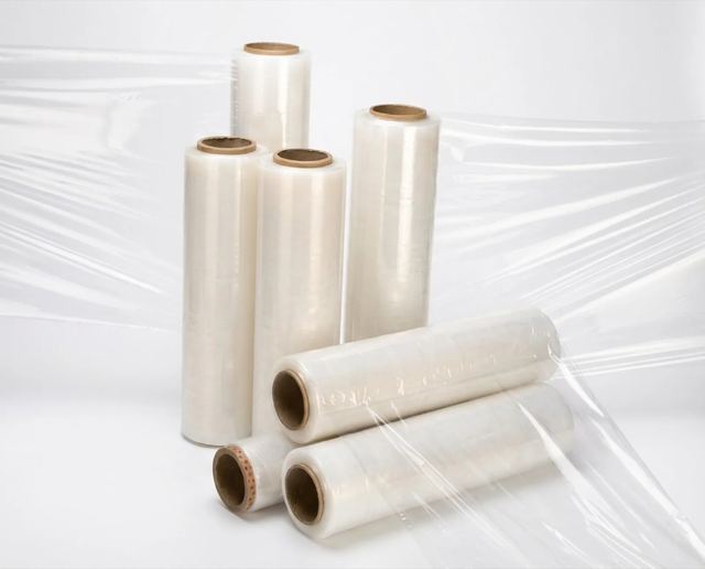 Bobine di film estensibile industriale per pallettizzazione